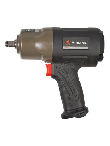 Гайковерт пневматический ударный композитный Airline 1/2"DR 1890Нм PRO ATAZ114 Гайковерт пневматический ударный композитный Airline 1/2"DR 1890Нм PRO ATAZ114