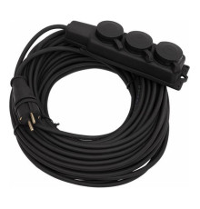 Силовой удлинитель Gigant с/з КГ 3x2,5 3 гнезда 30м IP44 G-855