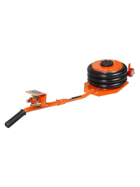 Пневматический подкатной домкрат Airline 5 т, 3 секции, длинная ручка (MIN - 150 мм, MAX - 400 мм) ABJF05