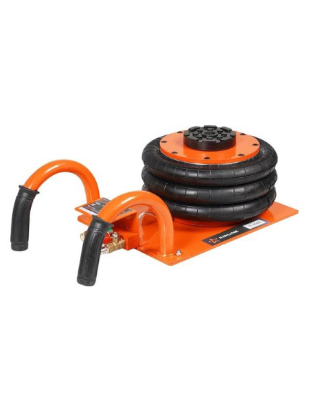 Пневматический подкатной домкрат Airline 3 т, 3 секции, короткая ручка (MIN - 150 мм, MAX - 400 мм) ABJF03