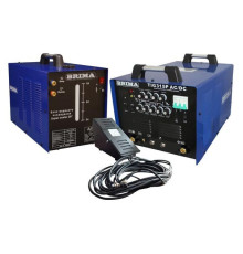 Инверторная установка BRIMA TIG 315P AC/DC, комплект блок охлаждения и педаль НП000001522