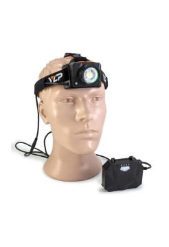 Фонарь ЯРКИЙ ЛУЧ YLP Pike 1.0 зимний налобный Osram P9 5000К +red +green, max.1000лм, рег.фокус 2x2600mAh 4606400106111