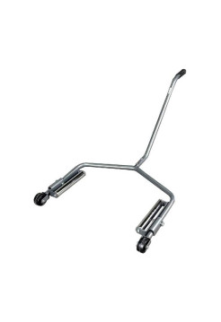 Тележка для транспортировки колес KraftWell г/п 70 кг, цвет серый KRW-WD2