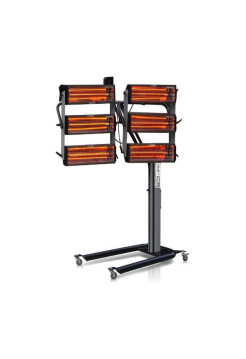 Инфракрасная сушка на стойке KraftWell 6 софитов KRW-IR6A