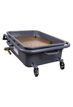 Емкость для сбора отработанного масла, объем 65 л, на колесах, объем ванны 65 л KraftWell KRW1851