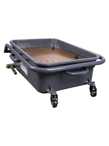 Емкость для сбора отработанного масла, объем 65 л, на колесах, объем ванны 65 л KraftWell KRW1851