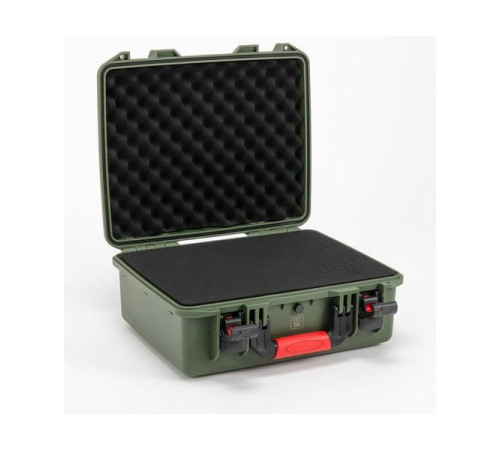 Кейс герметичный DGCASE ударопрочный, IP67, 390x270x205 DGCASE@50-03-olive