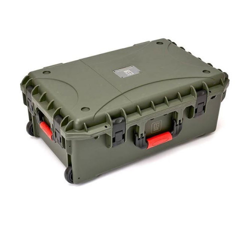 Кейс DGCASE на колесах с ручкой ударопрочный, IP67, 645x395x285 DGCASE@60-04-olive