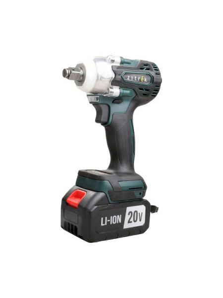 Гайковерт аккумуляторный бесщеточный Zitrek Crusher 20 в кейсе, 20В, 300 Нм, 2x4.0Ач 085-1022