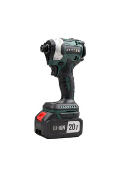 Винтоверт аккумуляторный ударный бесщеточный Zitrek DKIS20 PRO в кейсе, 20В, 200 Нм, 2x4.0Ач 085-1018