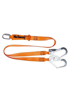 Строп двойной ленточный с амортизатором Delta Plus цвет оранжевый, размер 2м AN213200ZDD