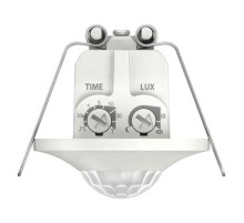 Датчик движения Theben ThePiccola S360-100 DE WH, зона 8 м, 1 канал, врезной, IP44 сенсор, IP20 блок питания, белый 1060200