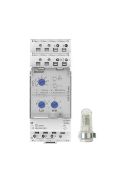 Фотореле Theben LUNA 110 plus AL, 110-230VAC, 16A, 2,6кВт, датчик накладного монтажа IP55 1100910