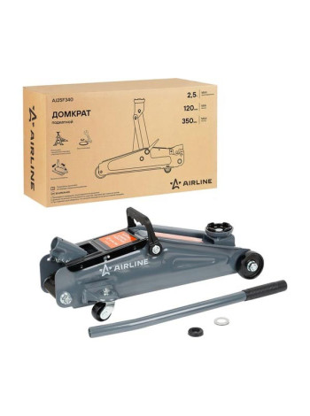 Подкатной домкрат Airline 2.5 т, 120-350 мм AJ25F340