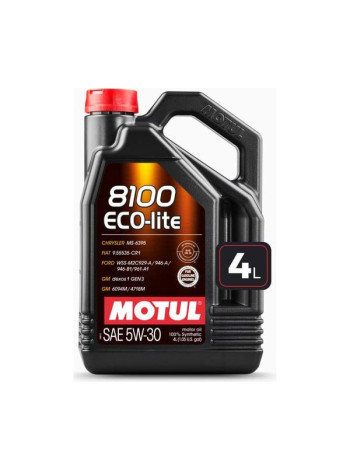 Моторное масло MOTUL 8100 Eco-lite 5W30 4 л 113497