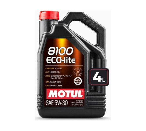 Моторное масло MOTUL 8100 Eco-lite 5W30 4 л 113497