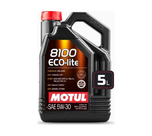 Моторное масло MOTUL 8100 Eco-lite 5W30 5 л 113498