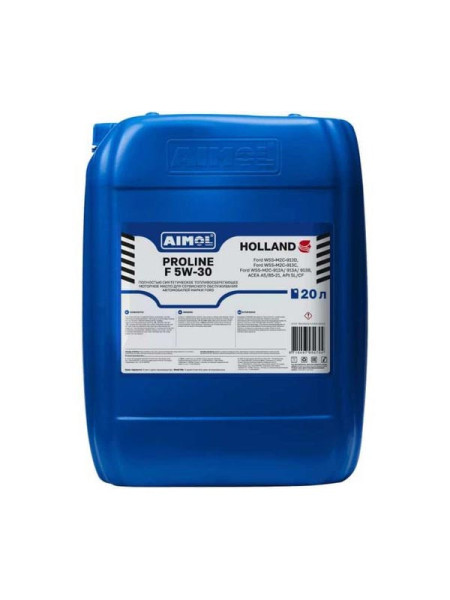 Синтетическое моторное масло AIMOL PROLINE F 5W-30 20 л 8719497954704
