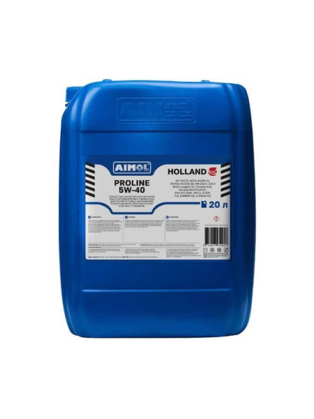 AIMOL PROLINE 5W-40 20л синтетическое моторное масло 8719497954957