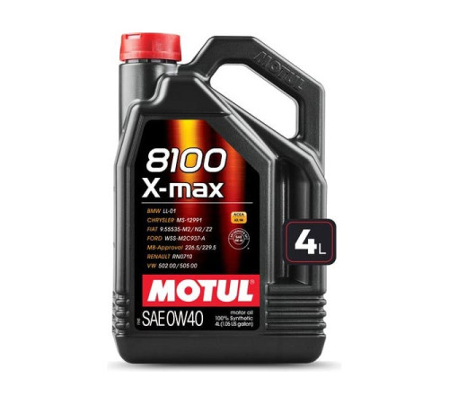Моторное масло MOTUL 8100 X-MAX 0W40 4 л 112708