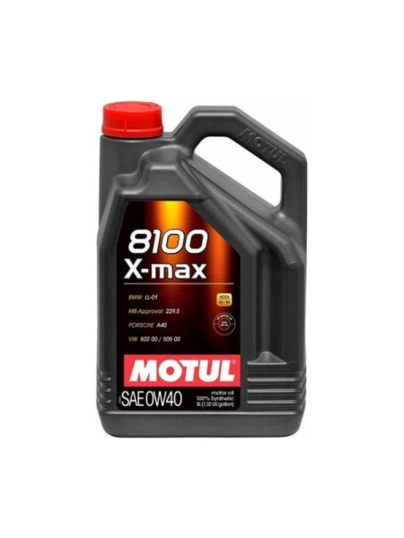 Моторное масло MOTUL 8100 X-MAX 0W40 5 л 113223
