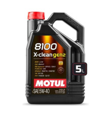 Моторное масло MOTUL 8100 X-CLEAN GEN2 5W40 5 л 113222