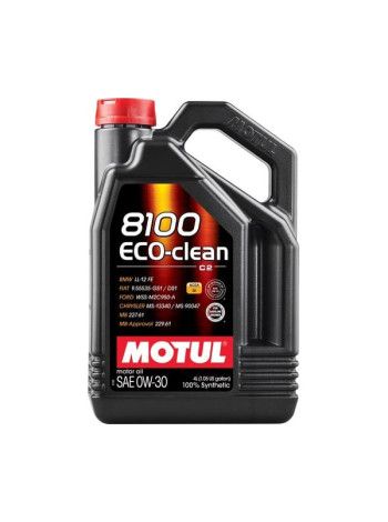 Моторное масло MOTUL 8100 ECO-CLEAN 0W30 4 л 113221