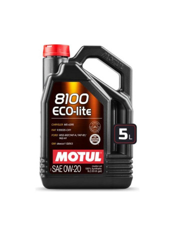 Моторное масло MOTUL 8100 ECO-LITE 0W20 5 л 113493