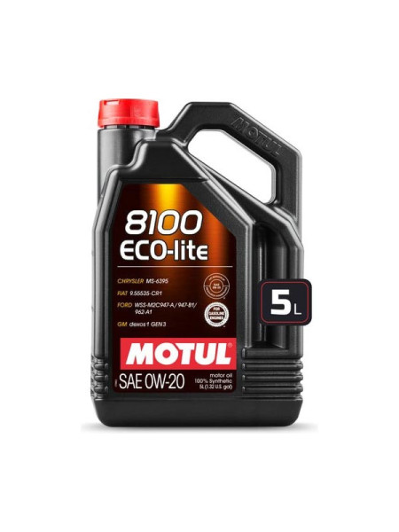 Моторное масло MOTUL 8100 ECO-LITE 0W20 5 л 113493