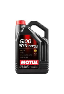 Моторное масло MOTUL 6100 SYN-NERGY 5W30 5 л 113439