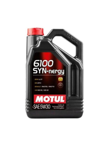 Моторное масло MOTUL 6100 SYN-NERGY 5W30 5 л 113439