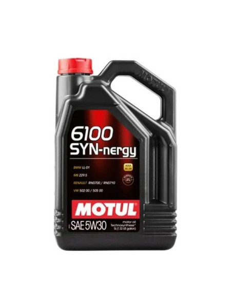 Моторное масло MOTUL 6100 SYN-NERGY 5W30 5 л 113439