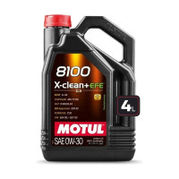 Моторное масло MOTUL 8100 X-CLEAN+ EFE 0W30 4 л 113092