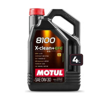 Моторное масло MOTUL 8100 X-CLEAN+ EFE 0W30 4 л 113092