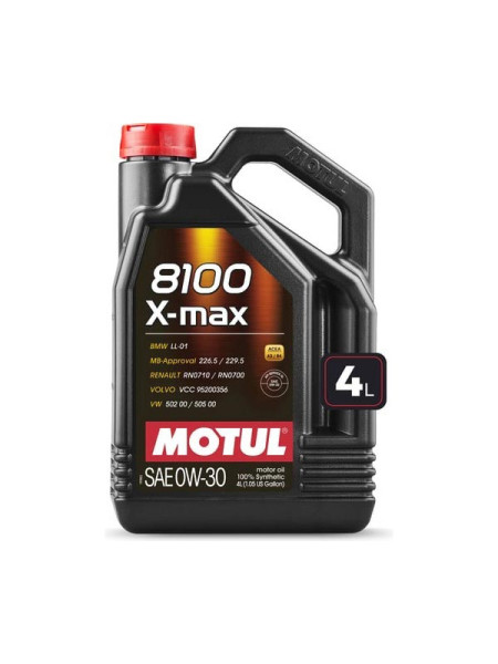Моторное масло MOTUL 8100 X-MAX 0W30 4 л 112935