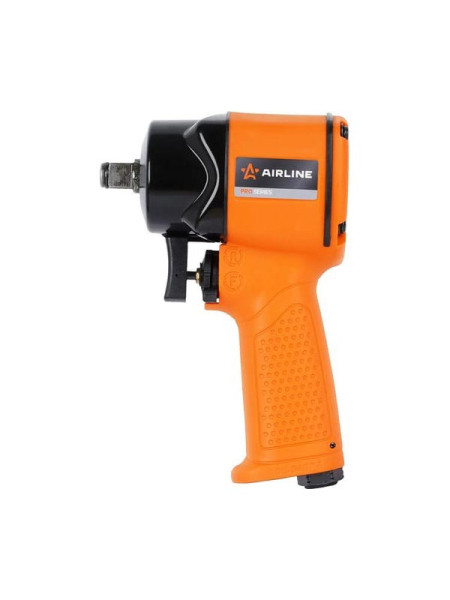 Гайковерт пневматический ударный композитный Airline 1/2DR 610Нм PRO компакт ATAZ121 Гайковерт пневматический ударный композитный Airline 1/2DR 610Нм PRO компакт ATAZ121