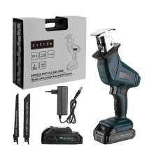 Пила сабельная аккумуляторная Zitrek ZKRS20 PRO в кейсе, 20В, 2x2.0Ач 085-1316
