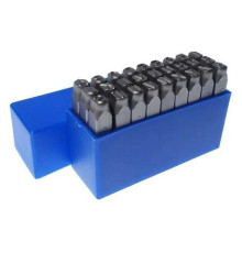 Клейма буквенные JTC латиница 8мм (HRC 60+-2 DIN 1451) (старый артикул -JW0914-8) -7249 JTC-7249