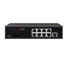 Коммутатор TRASSIR Ethernet, PoE TR-NS1109-120-8PoE УТ-00057971