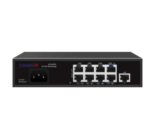 Коммутатор TRASSIR Ethernet, PoE TR-NS1109-120-8PoE УТ-00057971