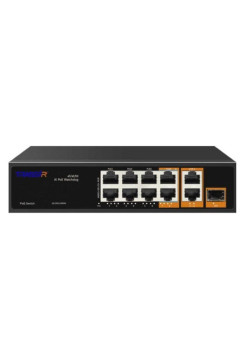 Коммутатор TRASSIR Ethernet, PoE TR-NS13111S-120-8PoE УТ-00057231