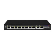 Коммутатор TRASSIR Ethernet, PoE TR-NS1410-120-8POE УТ-00058260