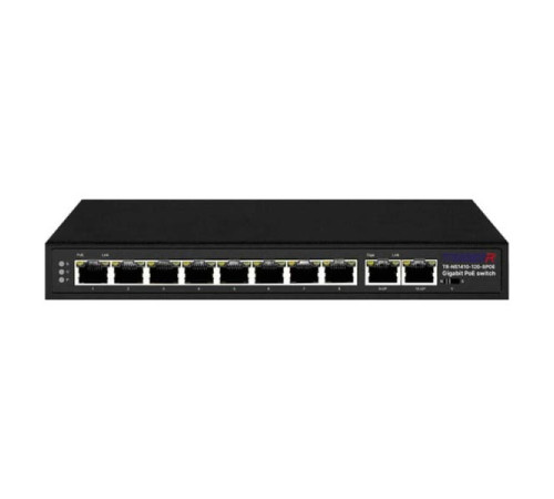 Коммутатор TRASSIR Ethernet, PoE TR-NS1410-120-8POE УТ-00058260