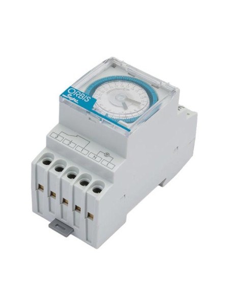 Реле времени модульное суточное Orbis SUPRA QRD OB290232N