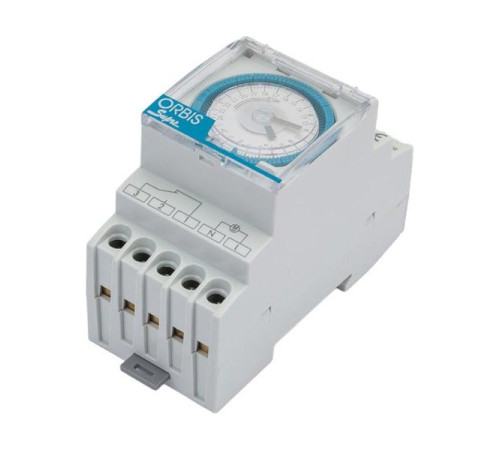 Реле времени модульное суточное Orbis SUPRA QRD OB290232N