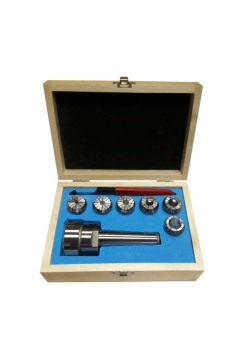 Патрон цанговый MSB3-ER32, хвостовик конус Морзе, DIN228-A, с набором цанг 6 шт. 6-20 мм GRIFF b220223