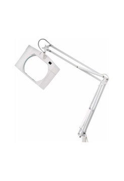 Настольная квадратная лупа REXANT 3Х с подсветкой 31-0101