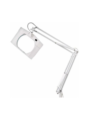 Настольная квадратная лупа REXANT 3Х с подсветкой 31-0101