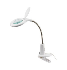 Малая настольная лупа REXANT 3Х + 12Х с подсветкой 60 LED 31-0244