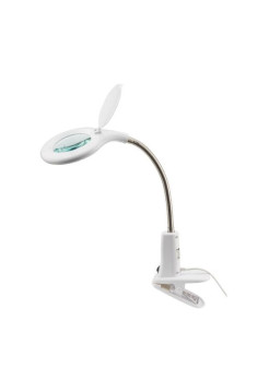 Малая настольная лупа REXANT 3Х + 12Х с подсветкой 60 LED 31-0244